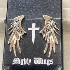 ZIPPO ライター マイティ ウィングス ラメブラック 天使の羽の画像