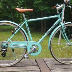 【超レア】Bianchi シティサイクル ALICANT チェレステ原色の画像