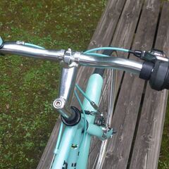 【超レア】Bianchi シティサイクル ALICANT チェレステ原色の画像