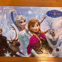 【アナと雪の女王】幼児用ジグソーパズル3枚セットの画像