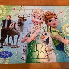 【アナと雪の女王】幼児用ジグソーパズル3枚セットの画像