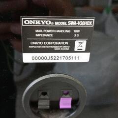 0816-389 ONKYO SWA-V30 スピーカーの画像