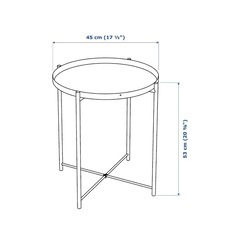 IKEA グラドム サイドテーブルの画像