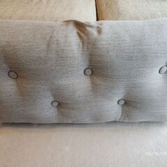 ニトリ　Sベッド用クッション　HB-001　MG　（ソファークッション）の画像