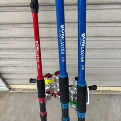 新品
釣竿リール3本セットの画像