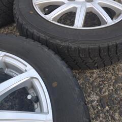 14インチスタッドレスタイヤホイールセット155/65R14の画像