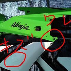 NINJA250r純正カウルセットプラス 純正マフラーの画像
