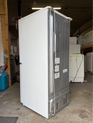 札幌市内配送可 【6ヵ月保証】 美品 23年製 Haier ハイアール 148L 2ドア冷蔵庫 JR-NF148CK ホワイト 右開き