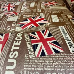 【ジャングルジャングル深井店】★ソファー2人用 プリントシート イギリス柄 柄 ソファー 堺市（中区 堺区 東区 西区 南区 北区）和泉市 河内長野市 富田林市 松原市 狭山市 深井 【FU2583】の画像