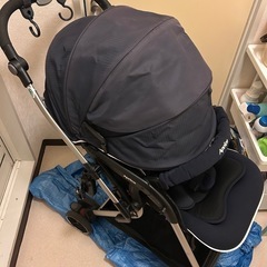 ベビーカー　未使用レインカバー付き　アップリカ　オプティア　の画像