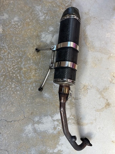 取引終了】シグナス マフラー サスペンション