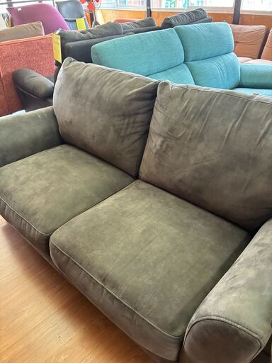 【ジャングルジャングル深井店】★2Pソファー グレー ソファー 灰色 家具 堺市（中区 堺区 東区 西区 南区 北区）和泉市 河内長野市 富田林市 松原市 狭山市 深井 【FU2584】