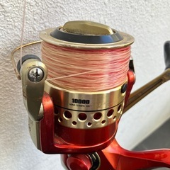 🎣 浜王 リール付きタマン竿 【中古美品】 大物狙いに最適！　の画像