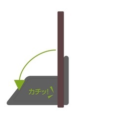 おくだけとおせんぼ ｜ 自立式ベビーゲートの画像