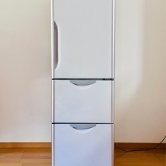 日立 HITACHI ３ドア 302L 冷蔵・冷蔵庫 R-S300DMV (2013年製) の画像