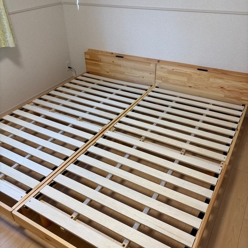 【取引中】シングルベッドフレーム×2