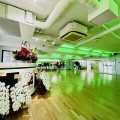 都内最大の広さを誇る社交ダンススタジオの画像
