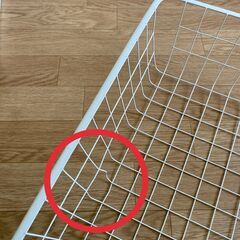 (お取り引き中)【8/31まで】IKEA ALGOT ワイヤーラック4段の画像