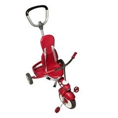 【押し棒付き 三輪車】の画像