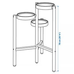 IKEA 植物棚の画像