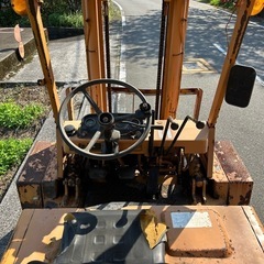 KOMATSU フォークリフト AT 2トン　揚高3m ディーゼル　ダブルタイヤ　リフト　積載 運搬　2t セル　コマツ　建機　宮崎　簡易始動動画あり　の画像