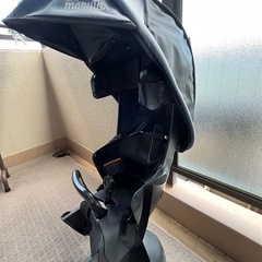 自転車の後ろに付けるチャイルドシートの画像