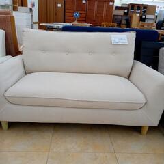 リユースのサカイ太田店★ジモティ割あり★  ソファー ベージュ H74×D75×W130 クリーニング済み OJ10552の画像