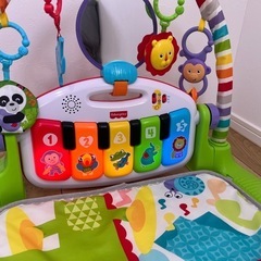 フィッシャープライス(fisher price) あんよでキック! 4WAYバイリンガル・ピアノジム 【0カ月~】の画像