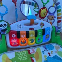 フィッシャープライス(fisher price) あんよでキック! 4WAYバイリンガル・ピアノジム 【0カ月~】の画像