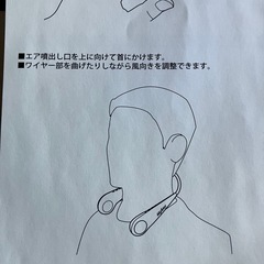 お値下げ　ネックファンの画像