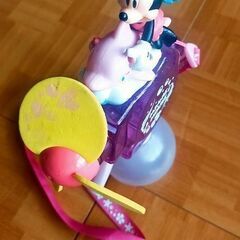 ★tokyo disney resort ディズニー ミニー ミスト 扇風機 中古品の画像