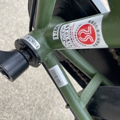 自転車　キッズ フェクター FECHTER 18インチ カーキの画像