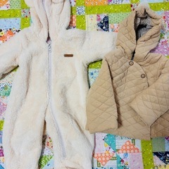 ベビー服 50〜70サイズ女の子15着 ブランド品+新品肌着有りの画像
