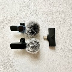 ワイヤレス　マイク　スマホ　　外付けマイク　　ライブ配信　オンライン受講の画像