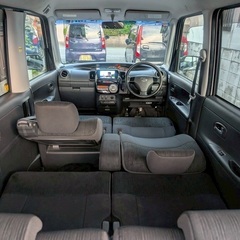 Bluetooth対応ナビ付き☆月々9千円〜分割可❗️車検2年付き！【名義変更代込み】広い車内！大人気‼️ダイハツ タントカスタム☆Bluetooth対応ナビ付き☆走行中DVD見れます♪ETC付き☆純正アルミ☆電動スライドドア☆ドライブレコーダー☆そのまま乗って帰れます！の画像