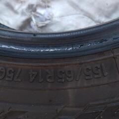 中古タイヤ　155/65R14  75Qの画像