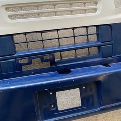 発送不可　エブリィバン　DA64V 色替中古バンパー前後セット　ステー破損なし   エブリイ　NV100クリッパーバン　スクラムバン他の画像