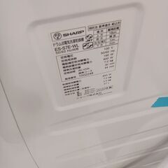 ★リユースのサカイ千葉中央店★ SHARP ドラム式洗濯機 7kg/3.5kg 21年製 動作確認／クリーニング済み TC4224の画像