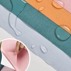 未使用 壁紙シール イエロー モランディ 10m はがせる おしゃれ DIY 壁紙シート 賃貸 防水 リメイクシート の画像