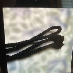 喪服用　帯締めの画像