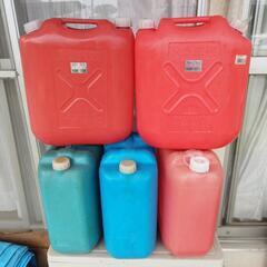 灯油ポリタンク18L 5本セットの画像