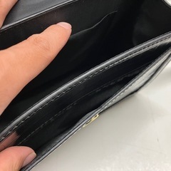 A 2508-456 クロコダイル調 バック 中古美品の画像