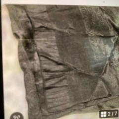 喪服用　帯揚げの画像