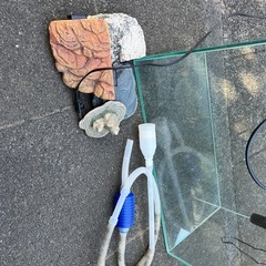 アクアリウム　水槽セット　③60cmフレームレスの画像