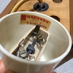 アンティーク電球照明の画像