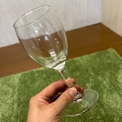 【リユース☆エコちょっぷ】ニトリ　ワイングラス　シャンパングラスの画像
