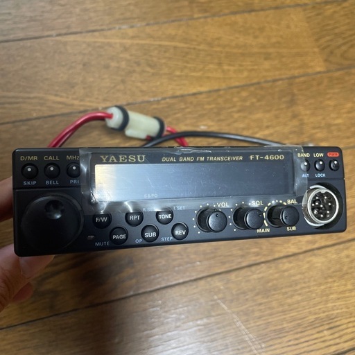 YAESU FT-4600 デュアルバンドFMトランシーバー 本体のみ ほぼ新品n