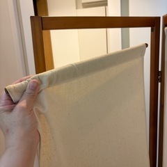 布製の衝立/150cm×44cm×4連の画像