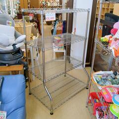 ERECTA 4段メタルラック 錆少ない 【こちらは店舗です。浜村鹿野温泉ICから3分 買取本舗 宮本リサイクル 営業時間9～19時 定休日水曜のみ←連絡できませんm(_ _)m】の画像