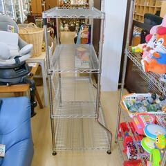 ERECTA 4段メタルラック 錆少ない 【こちらは店舗です。浜村鹿野温泉ICから3分 買取本舗 宮本リサイクル 営業時間9～19時 定休日水曜のみ←連絡できませんm(_ _)m】の画像
